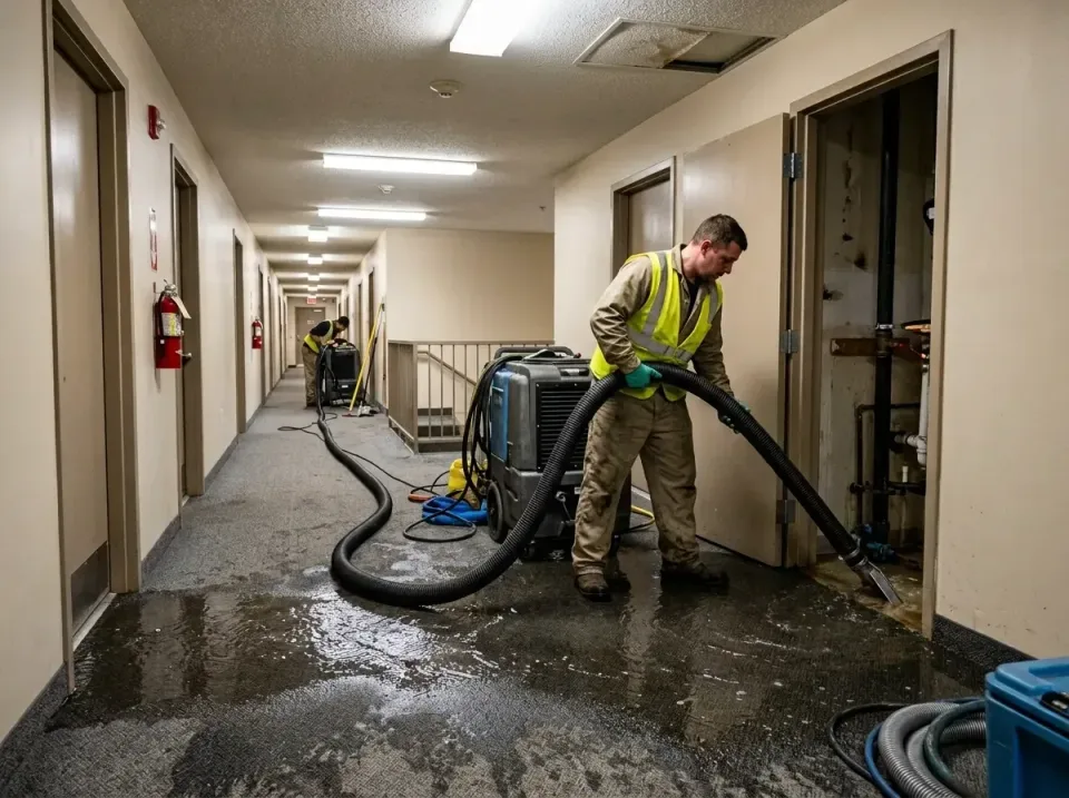 multi-unit-apartment-hallway-f-005 — frequently asked questions, Emergency Burst Pipe Water Extraction & Removal in Ferry Pa…